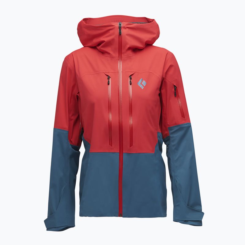 Дамско яке за скитуринг Black Diamond Recon Lt coral red/creek blue 8