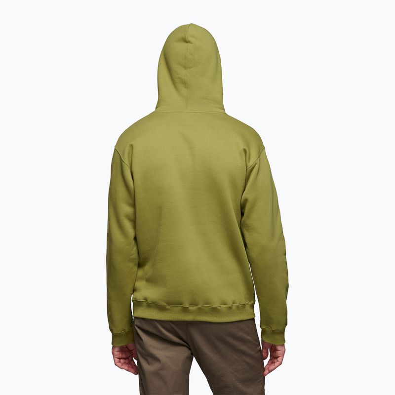 Black Diamond Chalked Up 2.0 Po Hoody camp green мъжки суитшърт 3