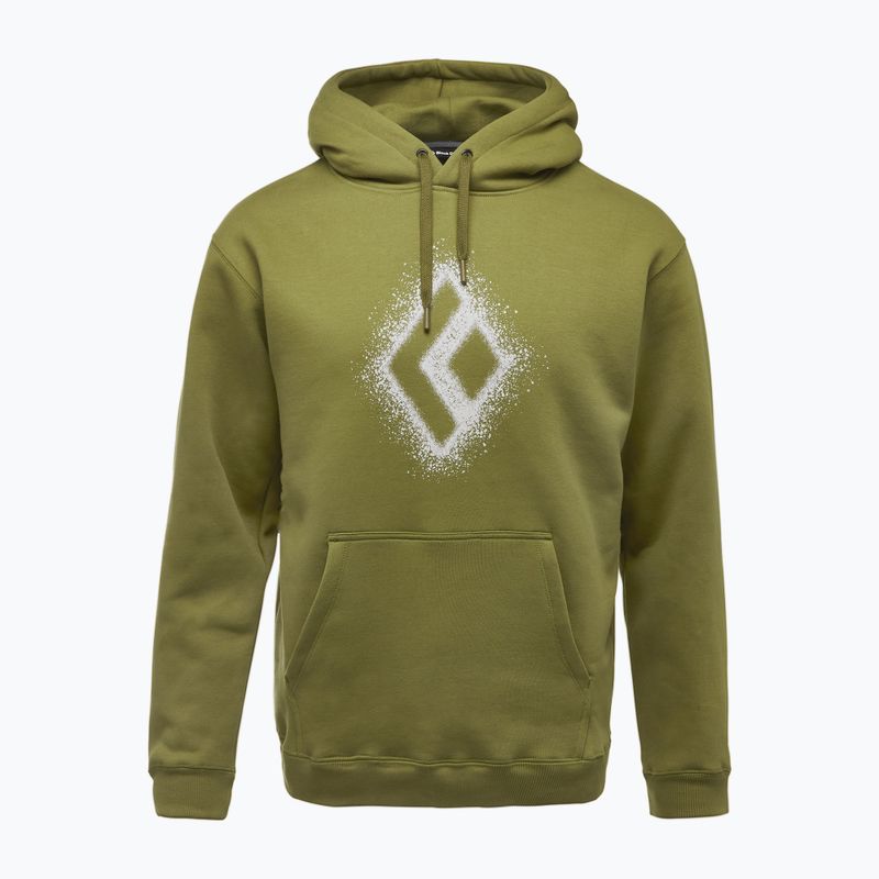 Black Diamond Chalked Up 2.0 Po Hoody camp green мъжки суитшърт 4