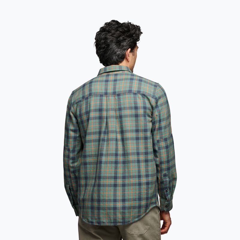 Мъжка риза Black Diamond Project Twill laurel green/charcoal 2