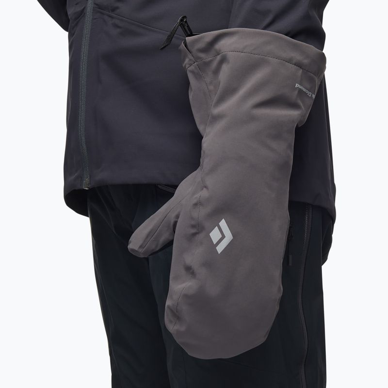Трекинг ръкавици Black Diamond Waterproof Overmitts smoke 3
