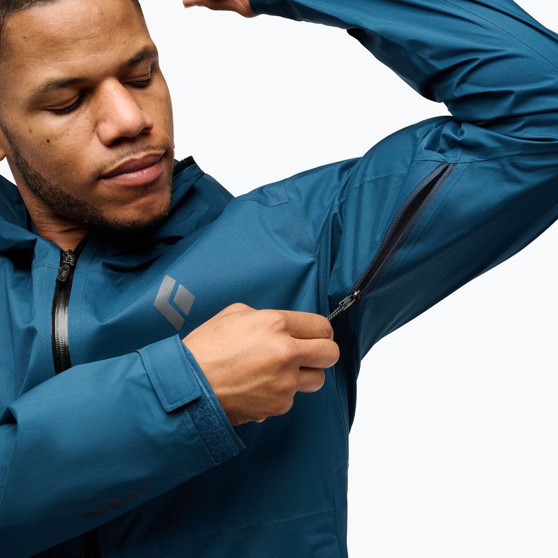 Дамско яке за дъжд Black Diamond Fineline Stretch indigo 6