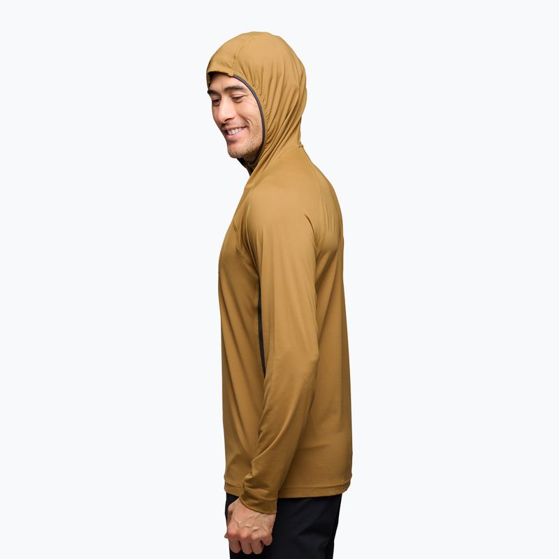 Мъжки потник за трекинг Black Diamond Alpenglow Pro Hoody flax 3