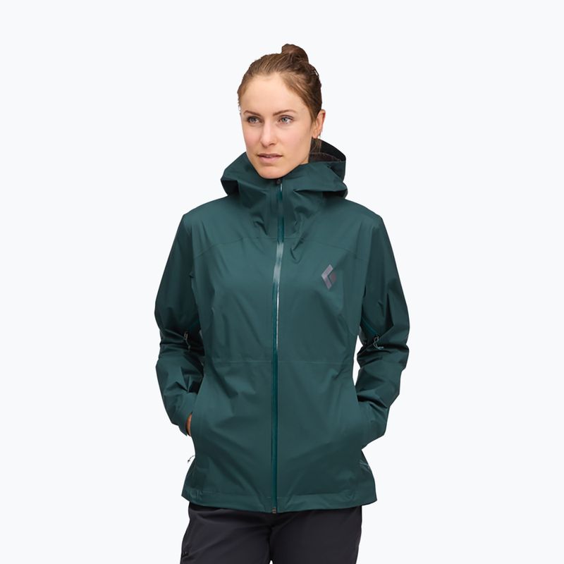 Мъжко яке за дъжд Black Diamond Fineline Stretch deep woods