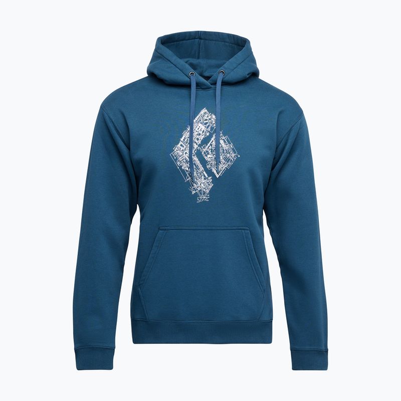 Мъжки суитшърт Black Diamond Engineered Diamond Po Hoody indigo 6
