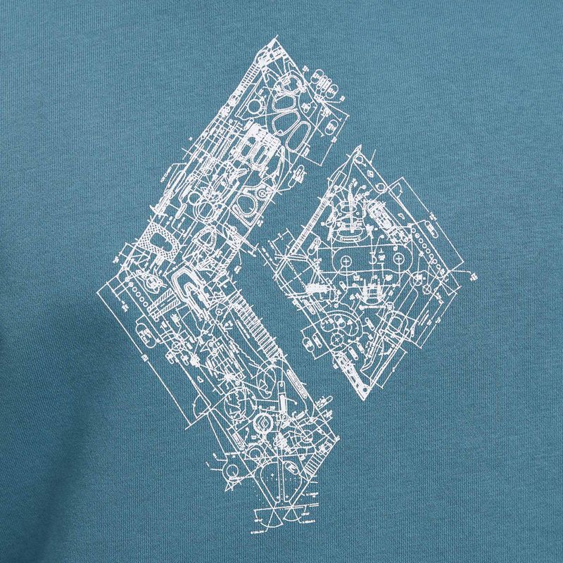 Мъжки суитшърт Black Diamond Engineered Diamond Po Hoody creek blue 5