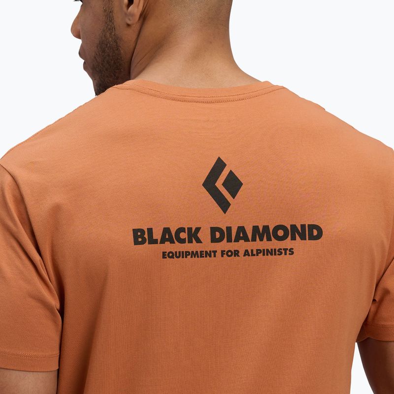 Мъжки Black Diamond Equipmnt For Alpinist SS Tee moab brown 5