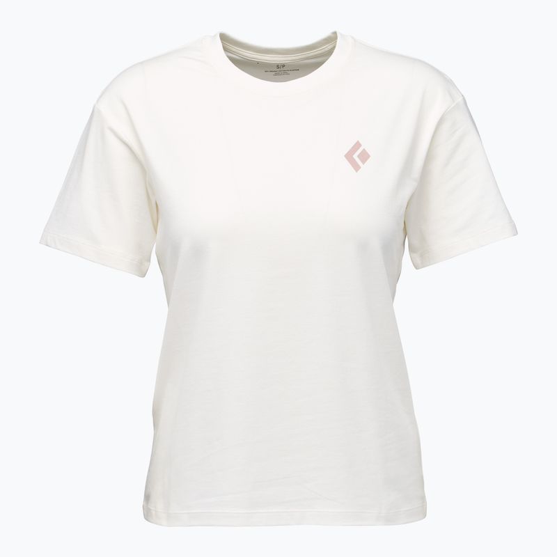 Дамски потник Black Diamond Heritage Badge SS Tee off whote