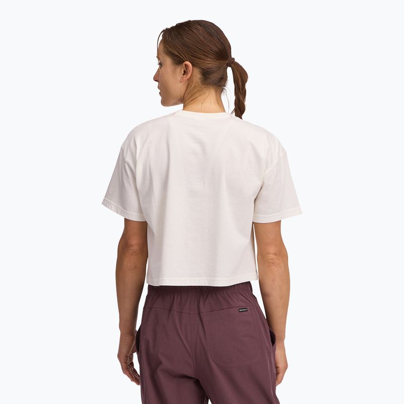 Дамски тениски Black Diamond Crops Tee off white 2