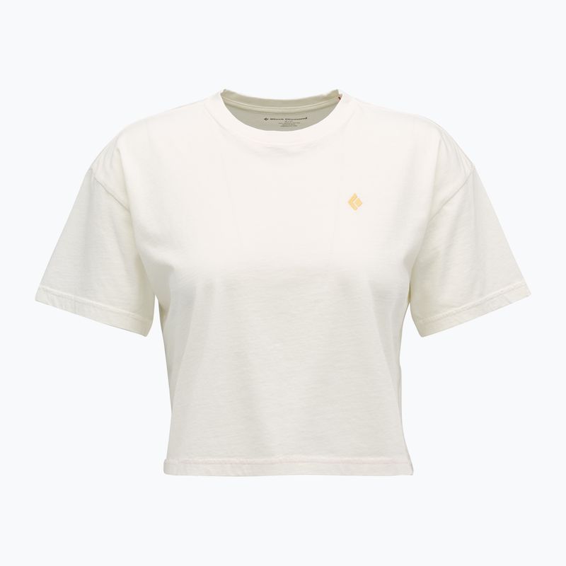 Дамски тениски Black Diamond Crops Tee off white 5