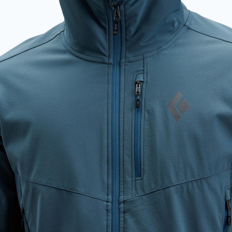 Мъжко софтшел яке Black Diamond Dawn Patrol midnight blue 6