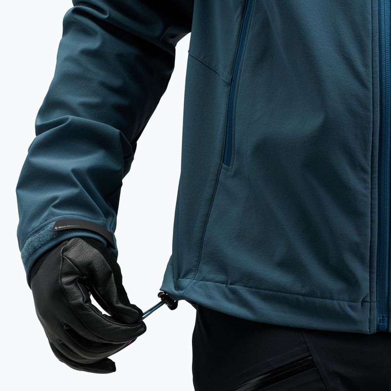 Мъжко софтшел яке Black Diamond Dawn Patrol midnight blue 8