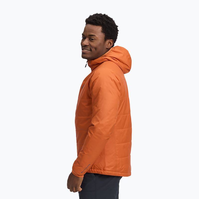 Мъжко ватирано яке Black Diamond Solution 2.0 Hoody saffron 2