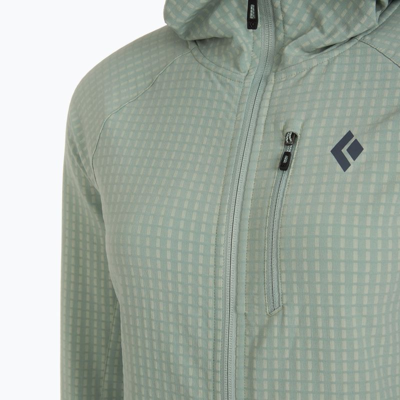 Дамски суитшърт за трекинг Black Diamond Coefficient Storm agave 3