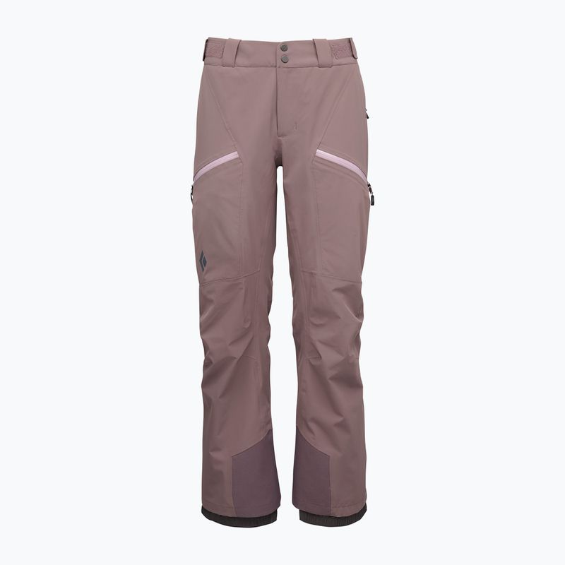 Мъжки скиорски панталони Black Diamond Recon Insulated dark mauve 3