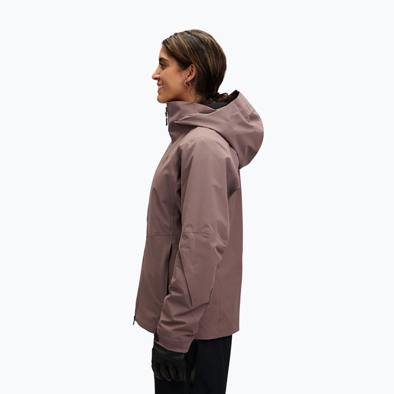 Дамско скиорско яке Black Diamond Recon Insulated Shell dark mauve 2