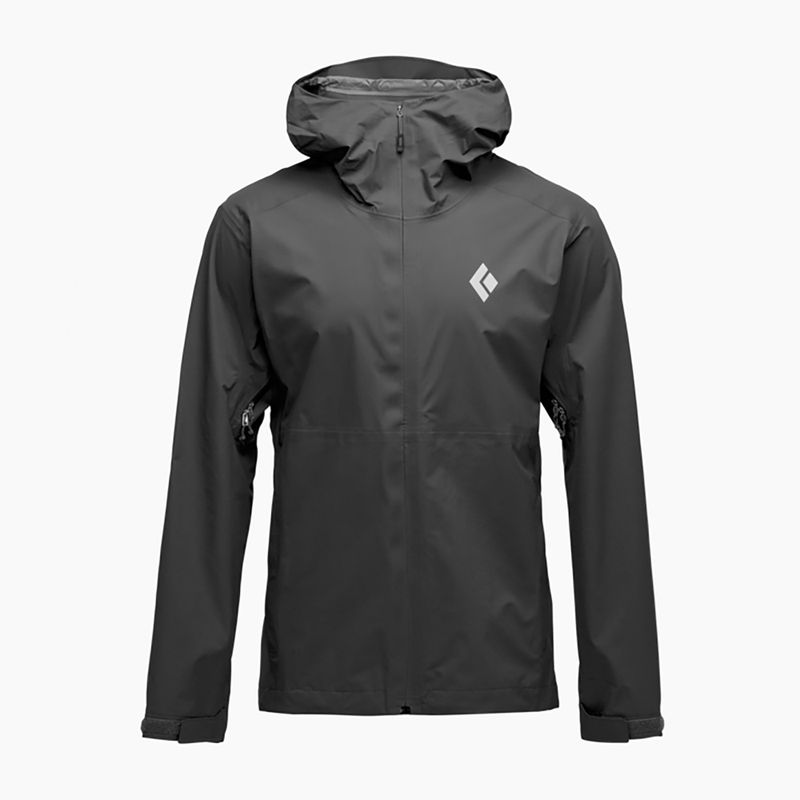 Мъжко яке за дъжд Black Diamond Strataline Stretch Shell black 3