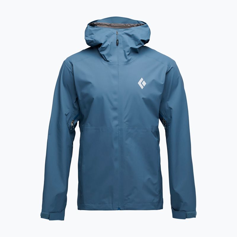 Мъжко яке за дъжд Black Diamond Strataline Stretch Shell midnight blue 3