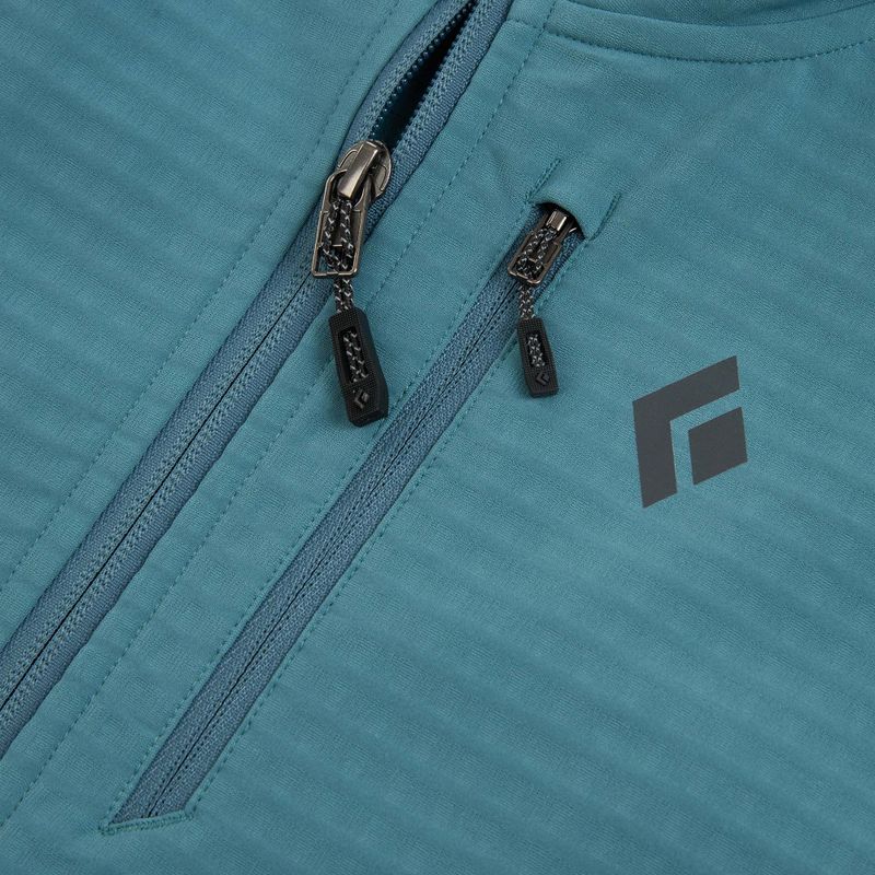 Мъжки суитшърт Black Diamond Coefficient Storm Full Zip Hoody creek blue 3