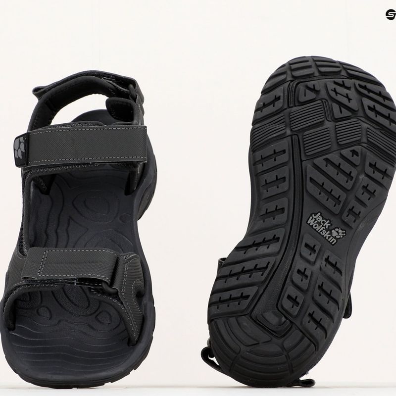 Jack Wolfskin Lakewood Cruise мъжки сандали за трекинг черни 4019011 18