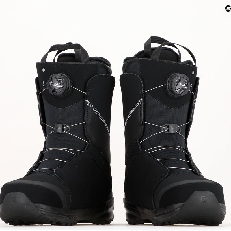 Дамски ботуши за сноуборд Salomon Kiana Dual Boa black L41429100 17