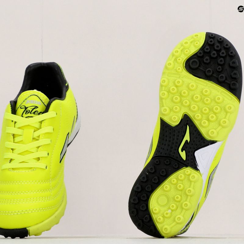 Детски футболни обувки Joma Toledo TF lemon fluor/black 13
