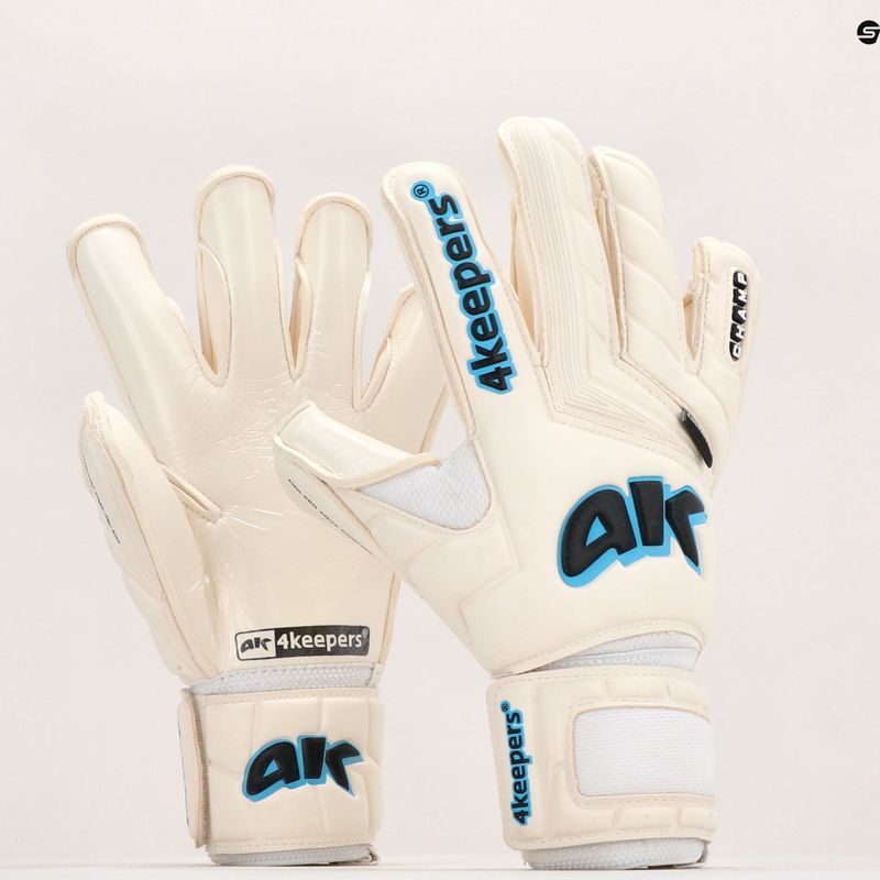 4Keepers Champ AQ Contact V HB вратарски ръкавици синьо и бяло 7343 7
