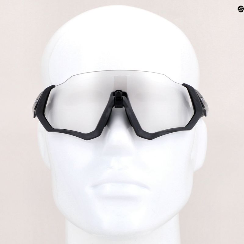 Oakley Flight Jacket очила за велосипед черни 0OO9401 7