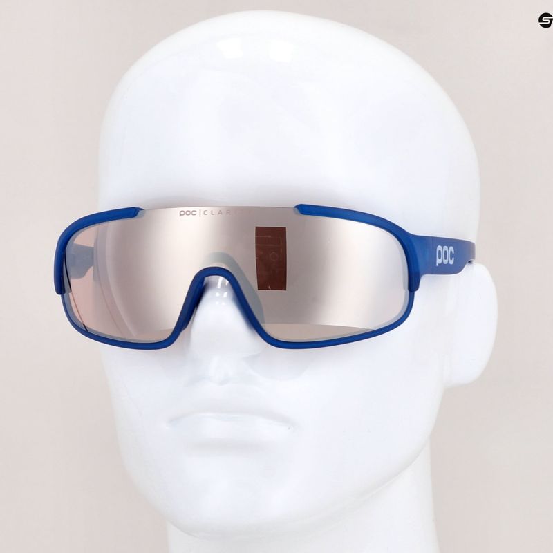 Очила за велосипеди POC Crave opal blue translucent/clarity trail silver 9