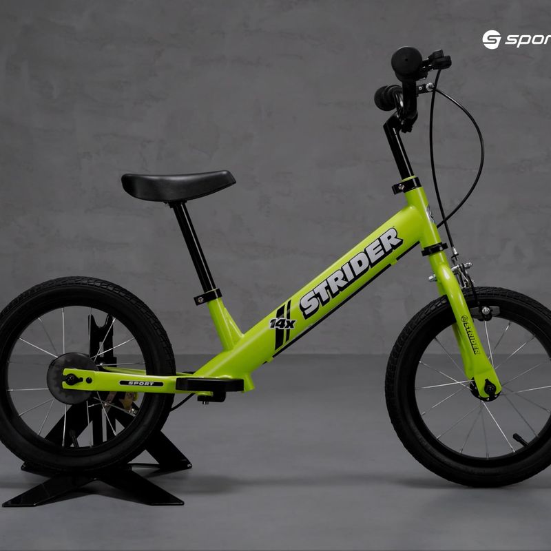 Велосипед за крос-кънтри Strider 14x Sport yellow SK-SB1-IN-GN 7