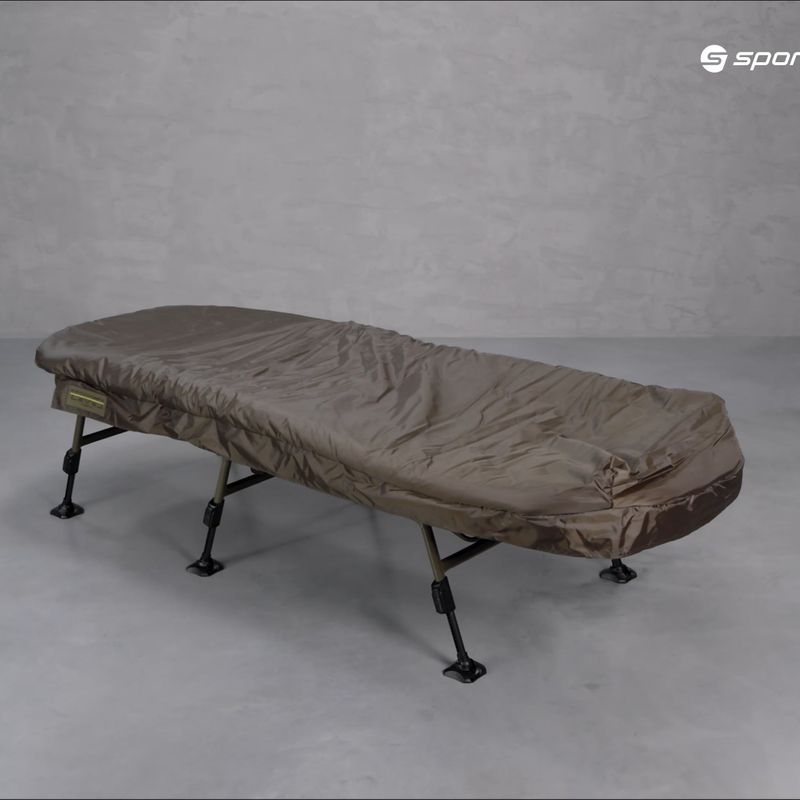 Шаранско легло Avid Carp Benchmark Leveltech System brown A0440019 8