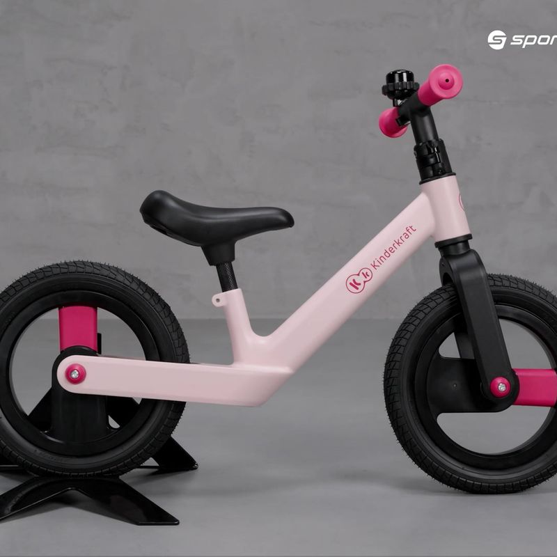 Kinderkraft Goswift велосипед с педали в розово KRGOSW00PNK0000 7