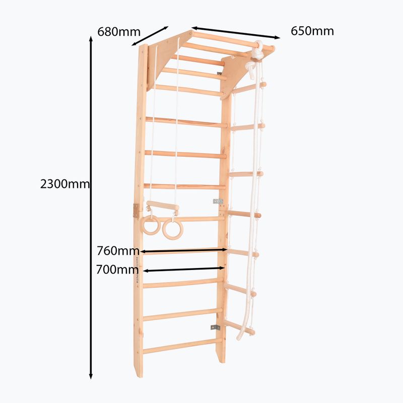 Гимнастическа стълба RINAGYM Kombi 2 11