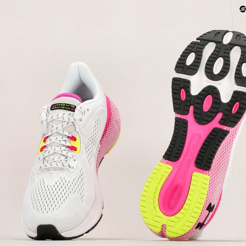 Under Armour дамски обувки за бягане W Hovr Machina 3 white/ silver pink/black 15