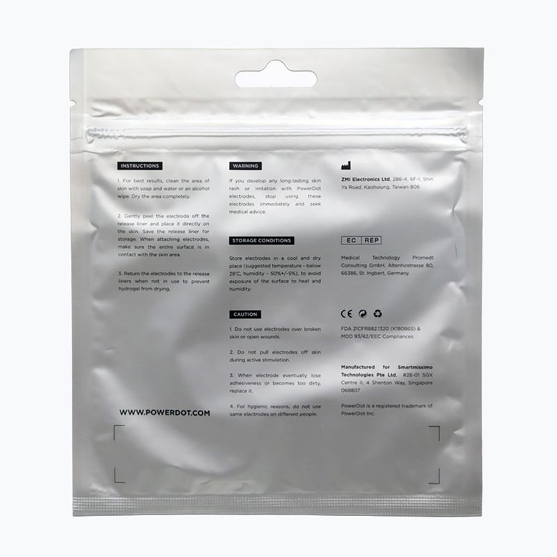 Електроди Therabody PowerDot 2.0 Pad red 3