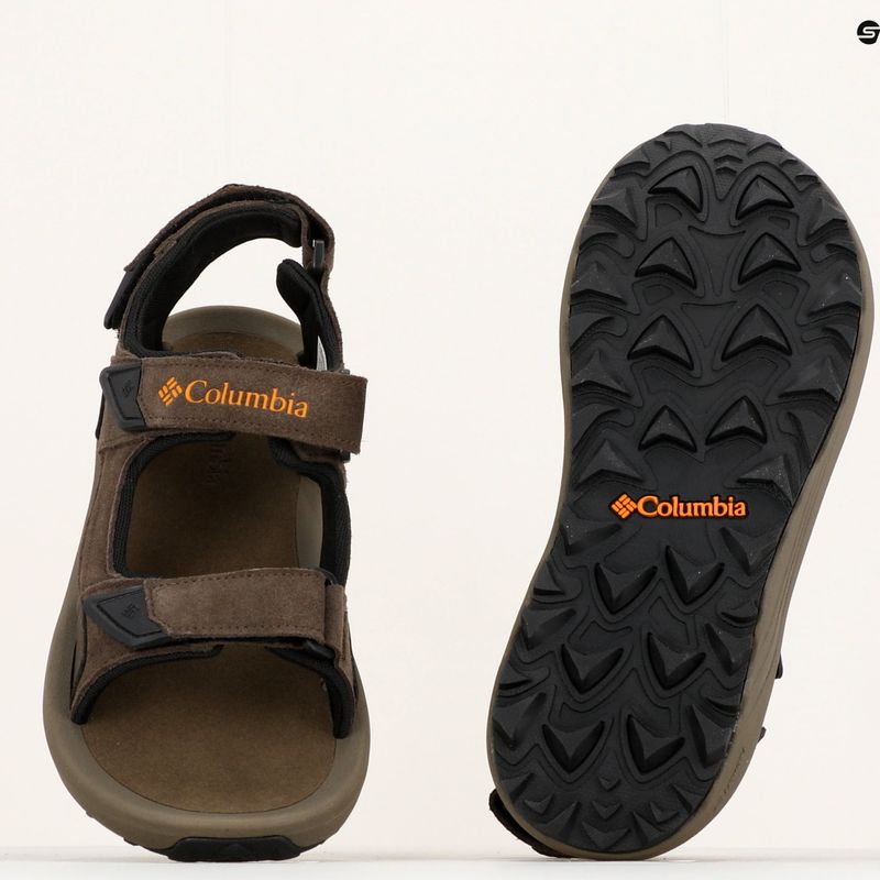 Columbia Trailstorm Hiker 3 Strap cordovan/gold amber мъжки сандали за трекинг 22