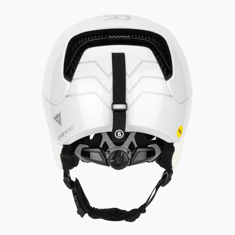 Скиорска каска BOGNER Cortina MIPS mono white metallic 4