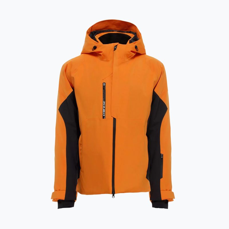 Mъжко скиорско яке Dainese Etra Aerosense Dry Core Ready oriole orange/stretch limo 9