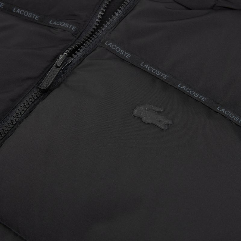 Зимно яке Lacoste BH2608 Hooded black 3