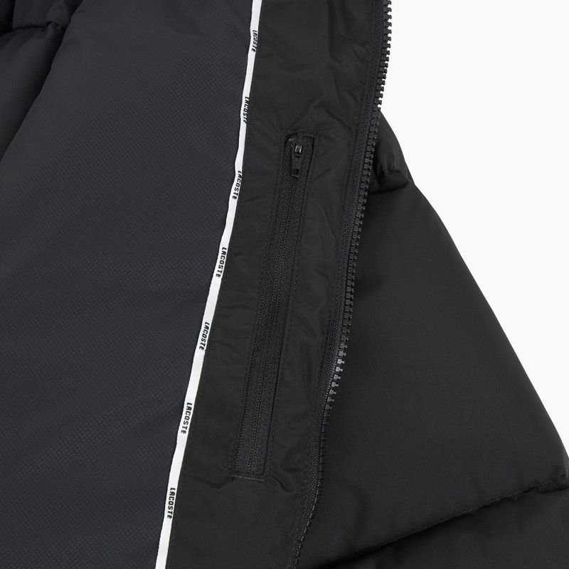 Зимно яке Lacoste BH2608 Hooded black 5