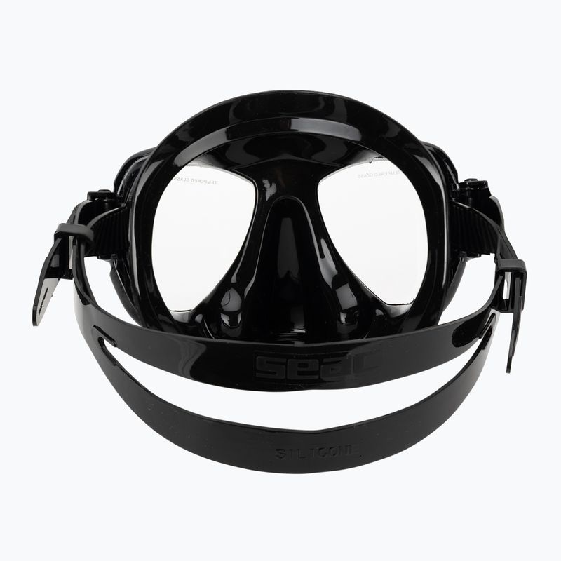 Маска за гмуркане SEAC Elba black 4