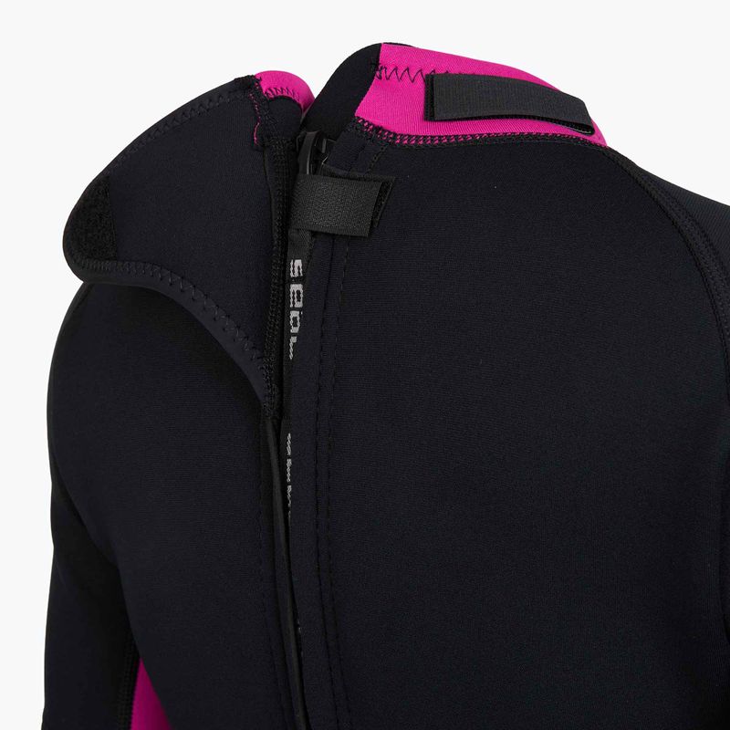 Дамски неопренов костюм за плуване SEAC Shorts Relax 2.2 mm black/pink 7