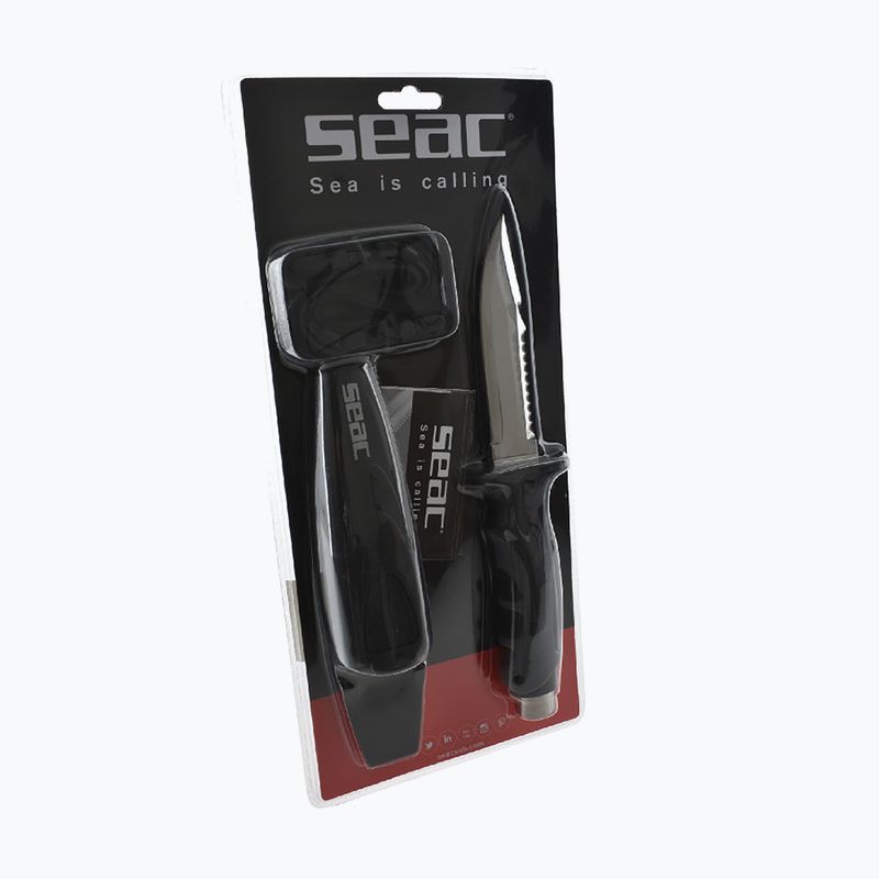 Нож за гмуркане SEAC Hammer black 3