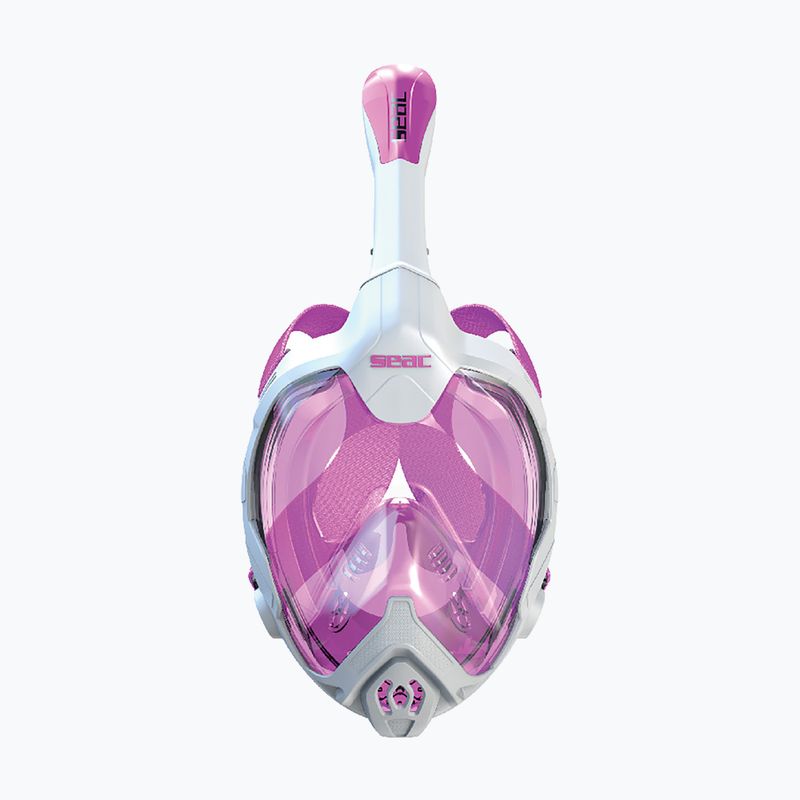 Mаска за цяло лице за деца SEAC Magica White/Pink 2