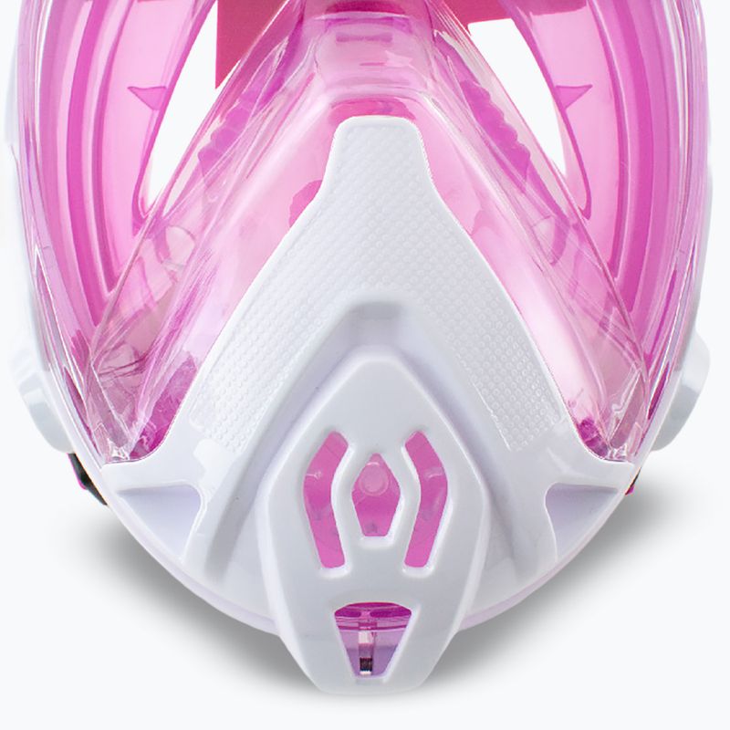 Mаска за цяло лице за деца SEAC Magica White/Pink 6