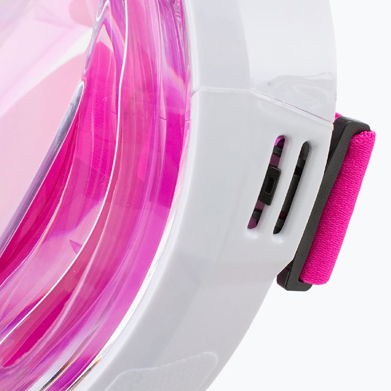 Mаска за цяло лице за деца SEAC Magica White/Pink 10