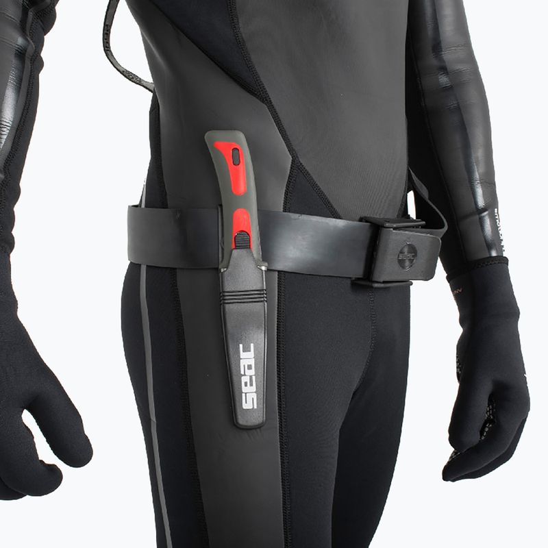 Нож за гмуркане SEAC Bat red 3