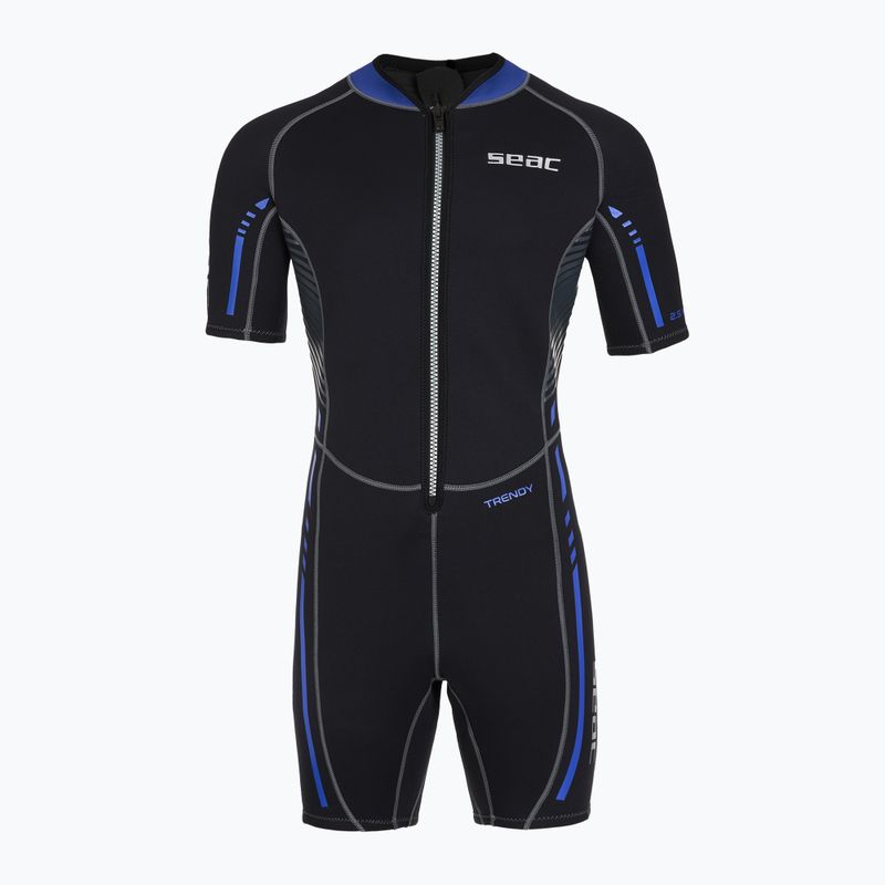 Неопренов костюм  за плуване SEAC men's Shorty Trendy 2.5 mm black 2
