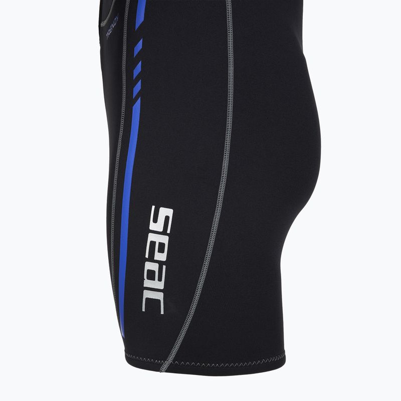 Неопренов костюм  за плуване SEAC men's Shorty Trendy 2.5 mm black 5