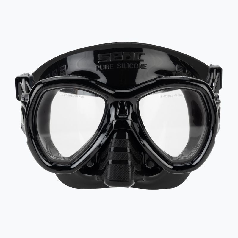 Комплект за шнорхелинг SEAC Elba black 2